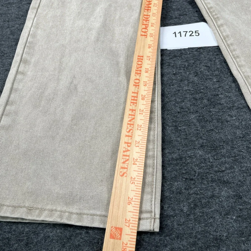 Dazy Designer Jeans Mens Medium Brown Denim Cotton Stretch Casual Straight Leg